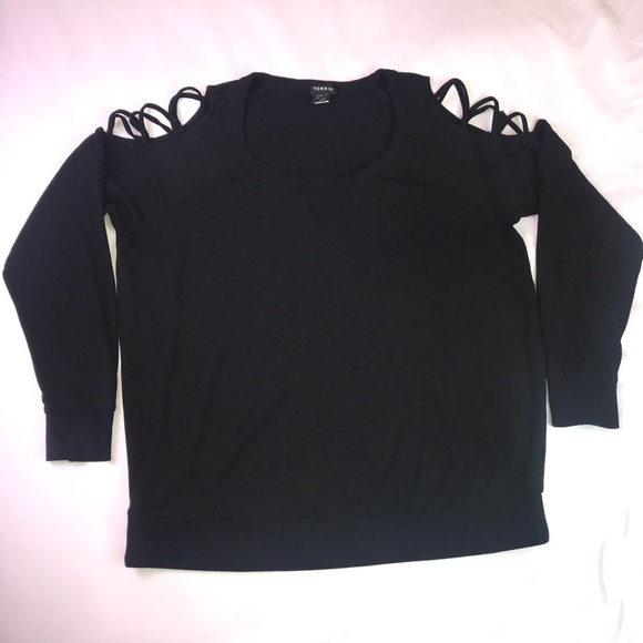 torrid Sweaters - Torrid Cold Shoulder Sweater